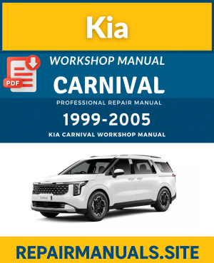 Kia Carnival Workshop Repair Manual PDF Download