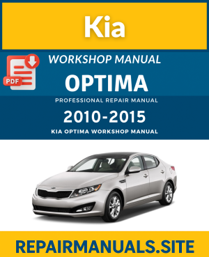 Kia Optima Workshop Repair Manual PDF Download