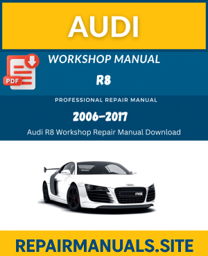 Audi R8 Workshop Repair Manual Download