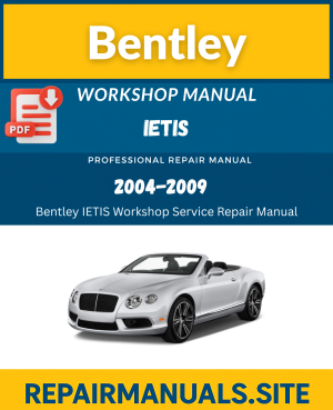 Bentley IETIS Workshop Service Repair Manual