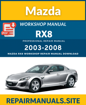 Mazda RX-8 2003–2008 Workshop Repair Manual PDF Download