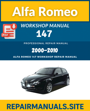 Alfa Romeo 147 Workshop Service Repair Manual PDF Download