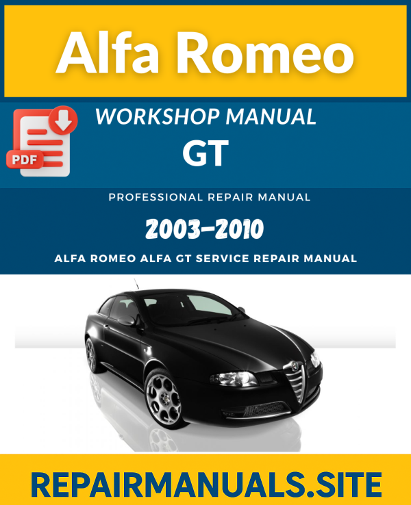 Alfa Romeo GT Workshop Service Repair Manual PDF Download