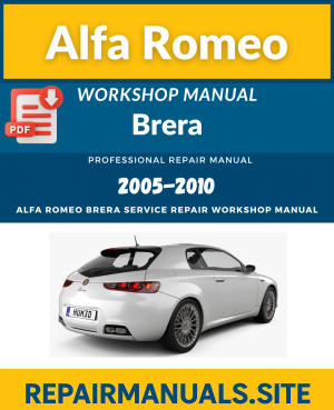 Alfa Romeo Brera Workshop Service Repair Manual PDF Download