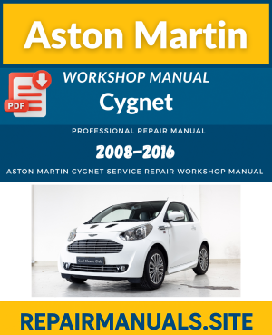 Aston Martin Cygnet Workshop Repair Manual PDF Download