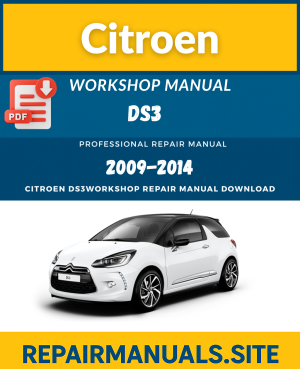 Citroën DS3 Workshop Service Repair Manual Download