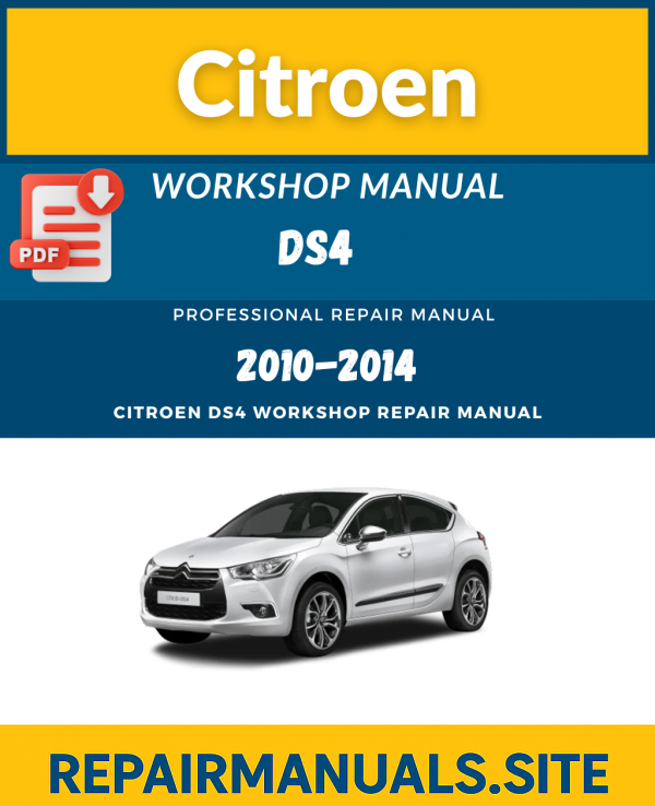 Citroën DS4 Workshop Repair Manual Download