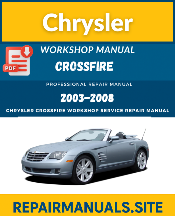 Chrysler Crossfire Workshop Service Repair Manual Download