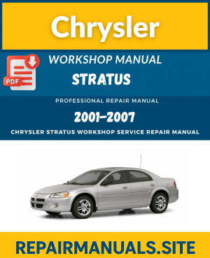 Chrysler Stratus Workshop Service Repair Manual
