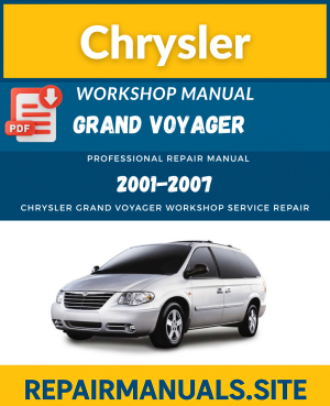 Chrysler Grand Voyager Workshop Service Repair Manual Download