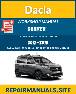 Dacia Dokker Workshop Service Repair Manual Download