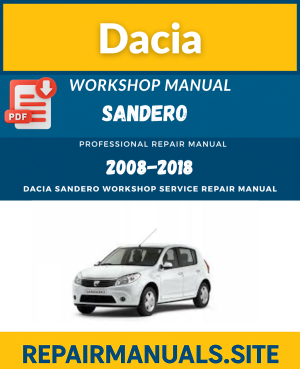 Dacia Sandero Workshop Service Repair Manual Download