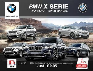 BMW X Series Workshop Service Repair Manual Download
