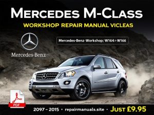 Mercedes M Class Workshop Repair Manual PDF Download