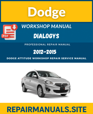Dodge Attitude Workshop Service & Repair Manual Download