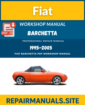 Fiat Barchetta PDF Workshop Repair Manual Download
