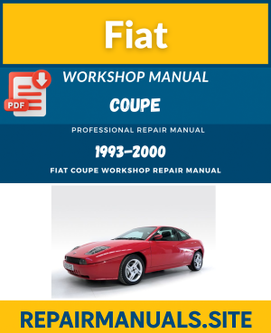 Fiat Coupe Workshop Repair Manual PDF 1993 to 2000