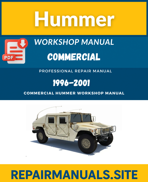 Commercial Hummer Workshop Repair Manual (1996–2001)