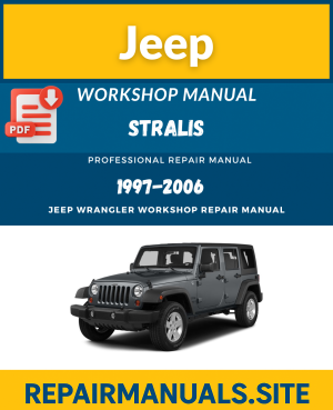 Jeep Wrangler Workshop Repair Manual 1997 to 2006 Download