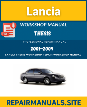 Lancia Thesis Workshop Repair Manual Download