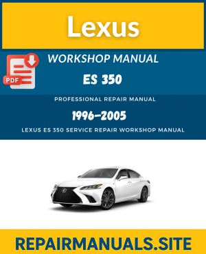 Lexus ES 350 Workshop Repair Manual (2006–2009)