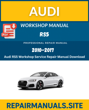 Audi RS5 Workshop Service Repair Manual Download (2010–2017)