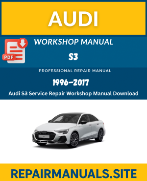 Audi S3 Workshop Service Repair Manual Download (1996–2017)