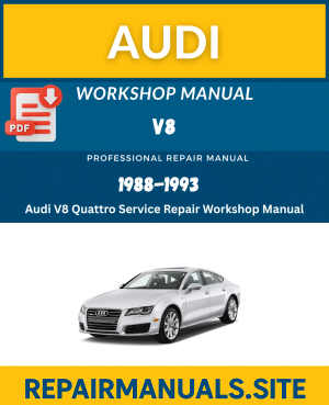 Audi V8 Quattro Workshop Service Repair Manual Download (1988–1993)